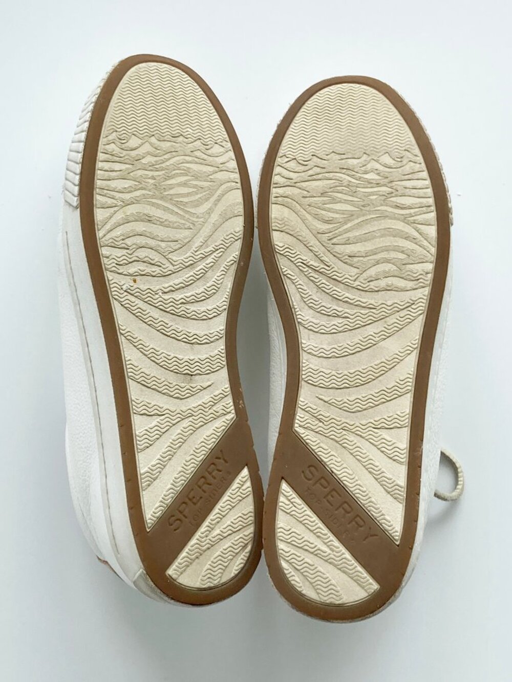Sperry Top Sider Leather Sneakers with Suede Laces - Picture 10 of 13